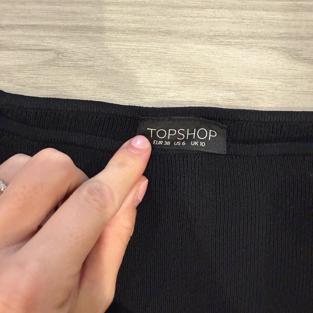 Topshop Elegant Black Pullover